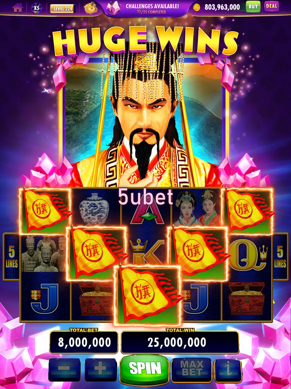 5ubet Capturas de tela Oficial APK